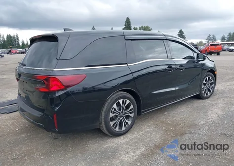 2025 Honda Odyssey Elite из США, поврежденный, VIN 5FNRL6H9XSB046511